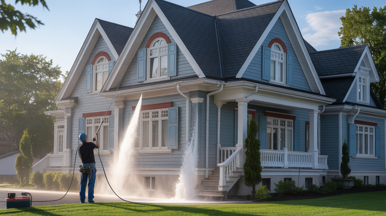 Nettoyage de façades